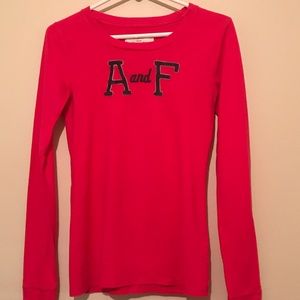 Abercrombie and Fitch | Pink Long Sleeve T-Shirt